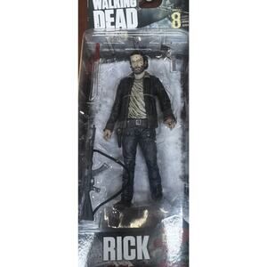 New In Box Walking Dead AMC TV Series 8 Rick Grimes Action Figure McFarlane